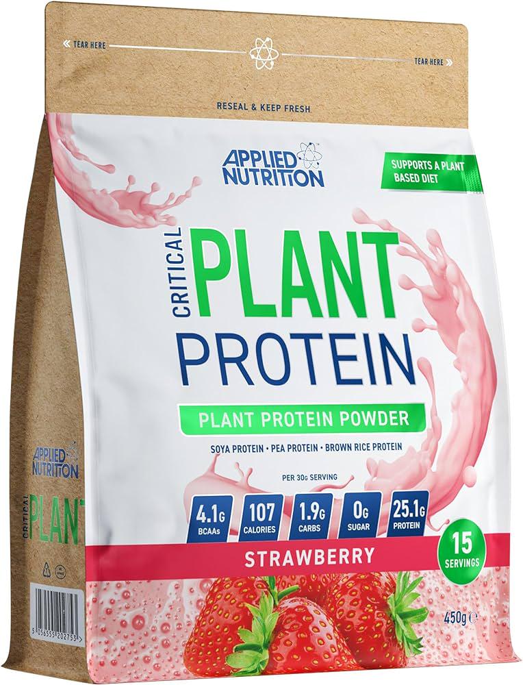 Протеин Applied Nutrition Critical Plant Protein 450 г Strawberry