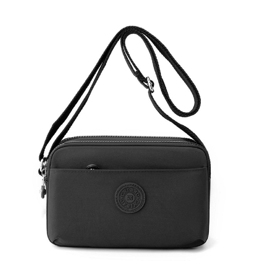 Женская сумка через плечо Royal Bag WT-0877A тканевая Черный (6367)