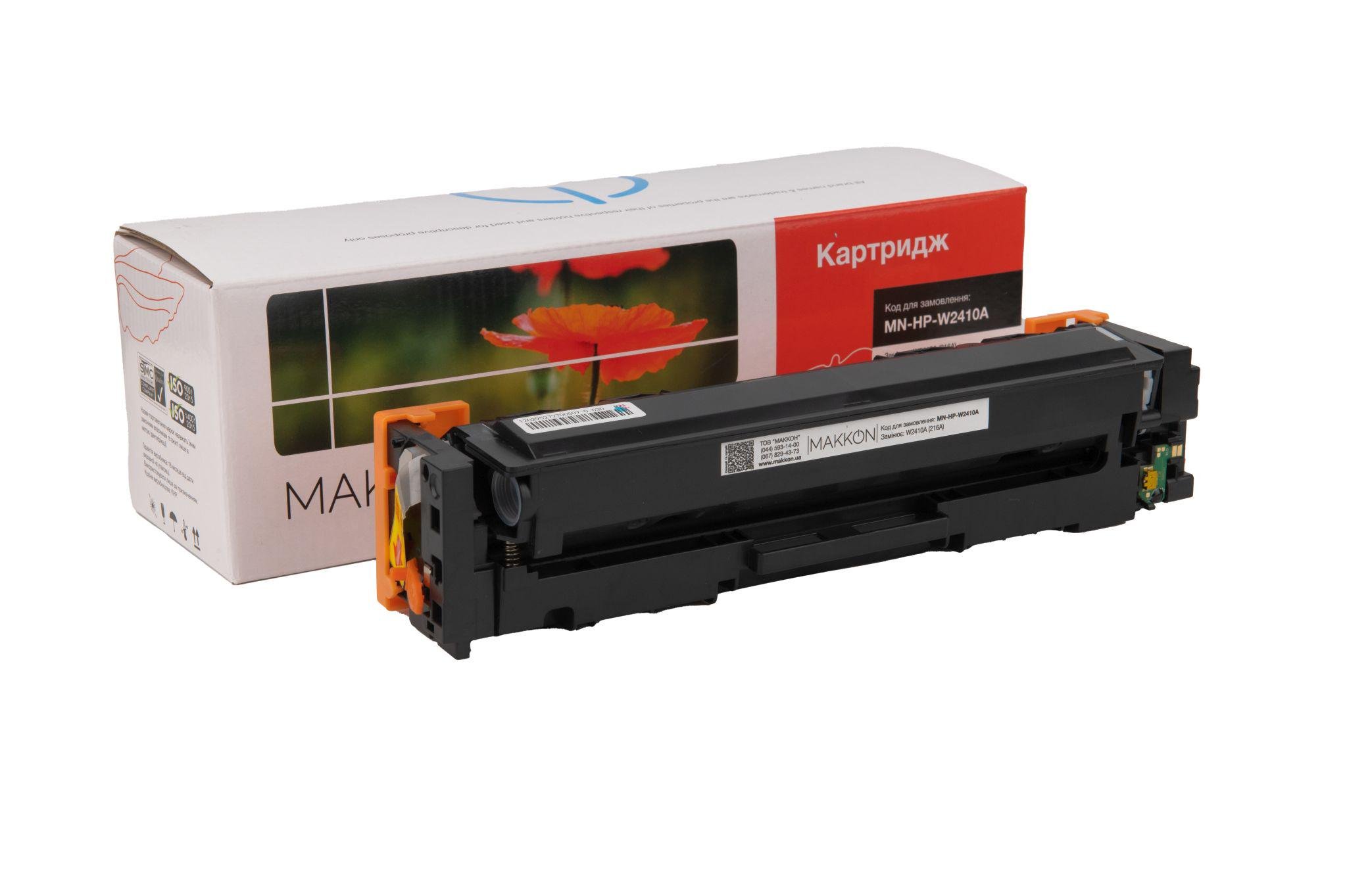 ᐉ Картридж MAKKON совместимый аналог HP W2410A 216A Черный (MN-HP-W2410A)