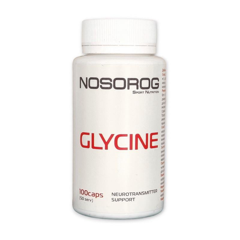 Гліцин NOSOROG Glycine 100 капс. (10246-01)