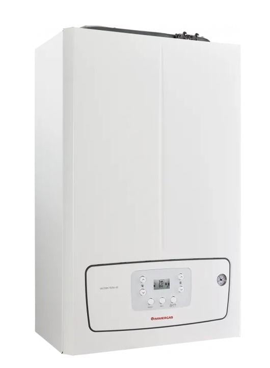 Котел газовый конденсационный Immergas VICTRIX TERA V2 38 EU двухконтурный с трубой в комплекте