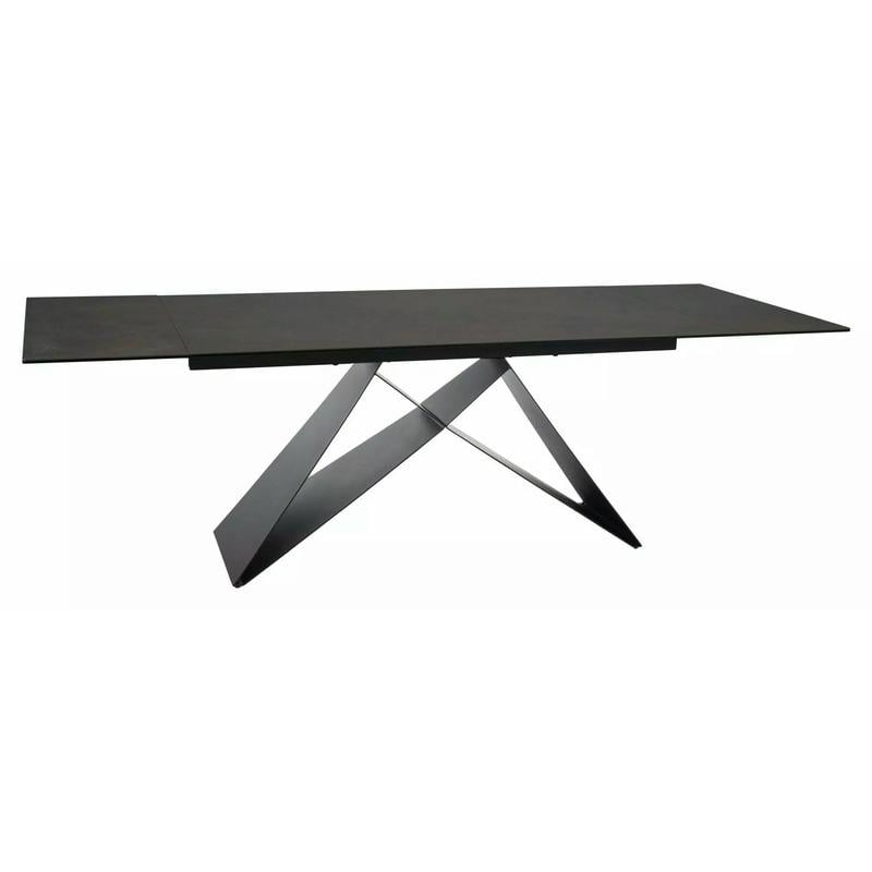 Обеденный стол раскладной Signal WESTIN CERAMIC 160-240х90 см Бронзовый Ossido Bruno/Черный матовый (WESTINBROC160) Обеденный стол раскладной Signal WESTIN CERAMIC 160-240х90 см Бронзовый Ossido Bruno/Черный матовый (WESTINBROC160)