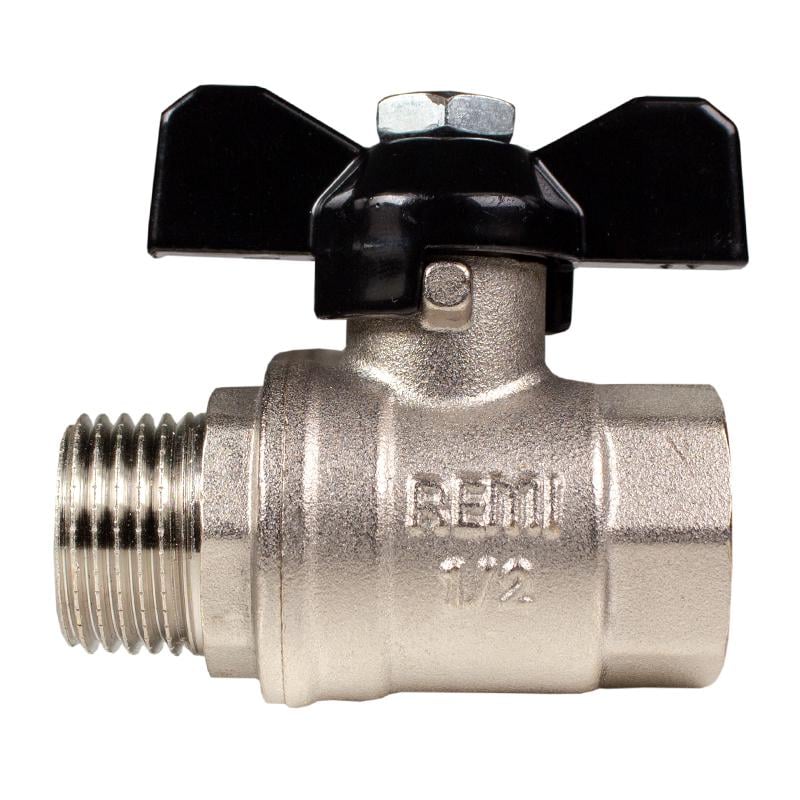 Кран шаровой Remi ВЗ 1/2” водяной (TU-22258)