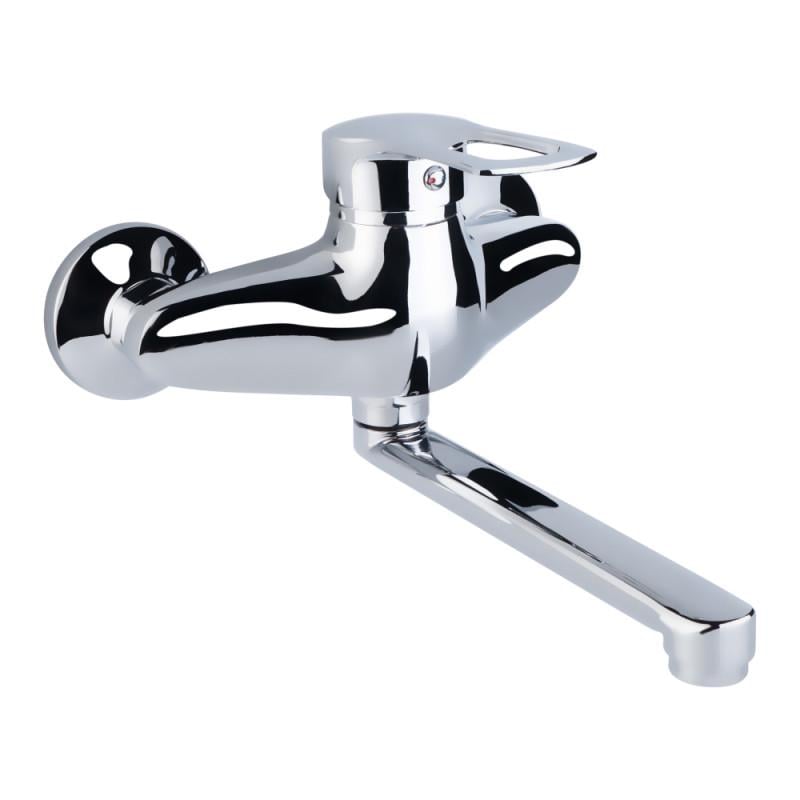 Смеситель для кухни Sanitary Wares GFE-Hansberg SWGFEHAN009 настенный однорычажный Хром (75580)