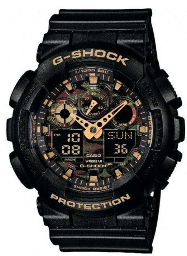 Мужские Часы Casio GA-100CF-1A9ER Кварцевые