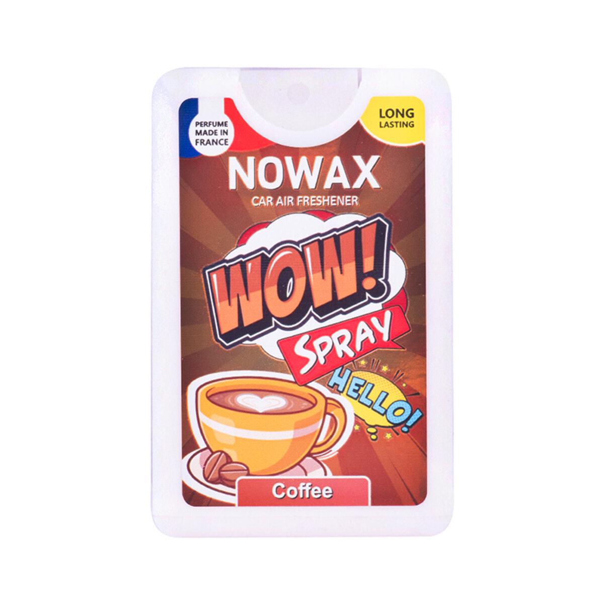 Ароматизатор повітря з розпилювачем Nowax Wow Spray Coffee 18 мл (7577)