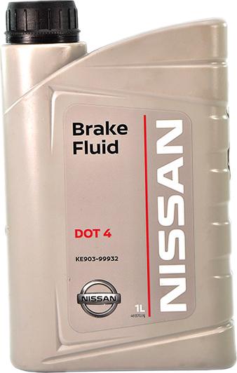 Тормозная жидкость Nissan Brake Fluid Dot-4 1 л (663)