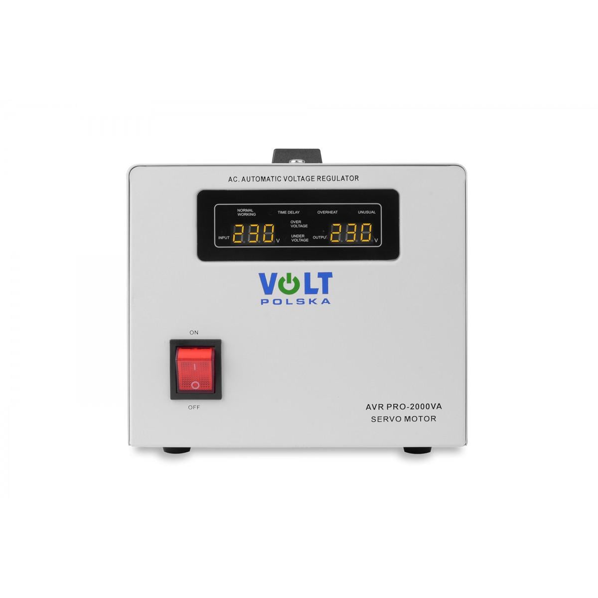 Стабилизатор напряжения Volt Polska AVR PRO 2000VA (5AVRZP2000)