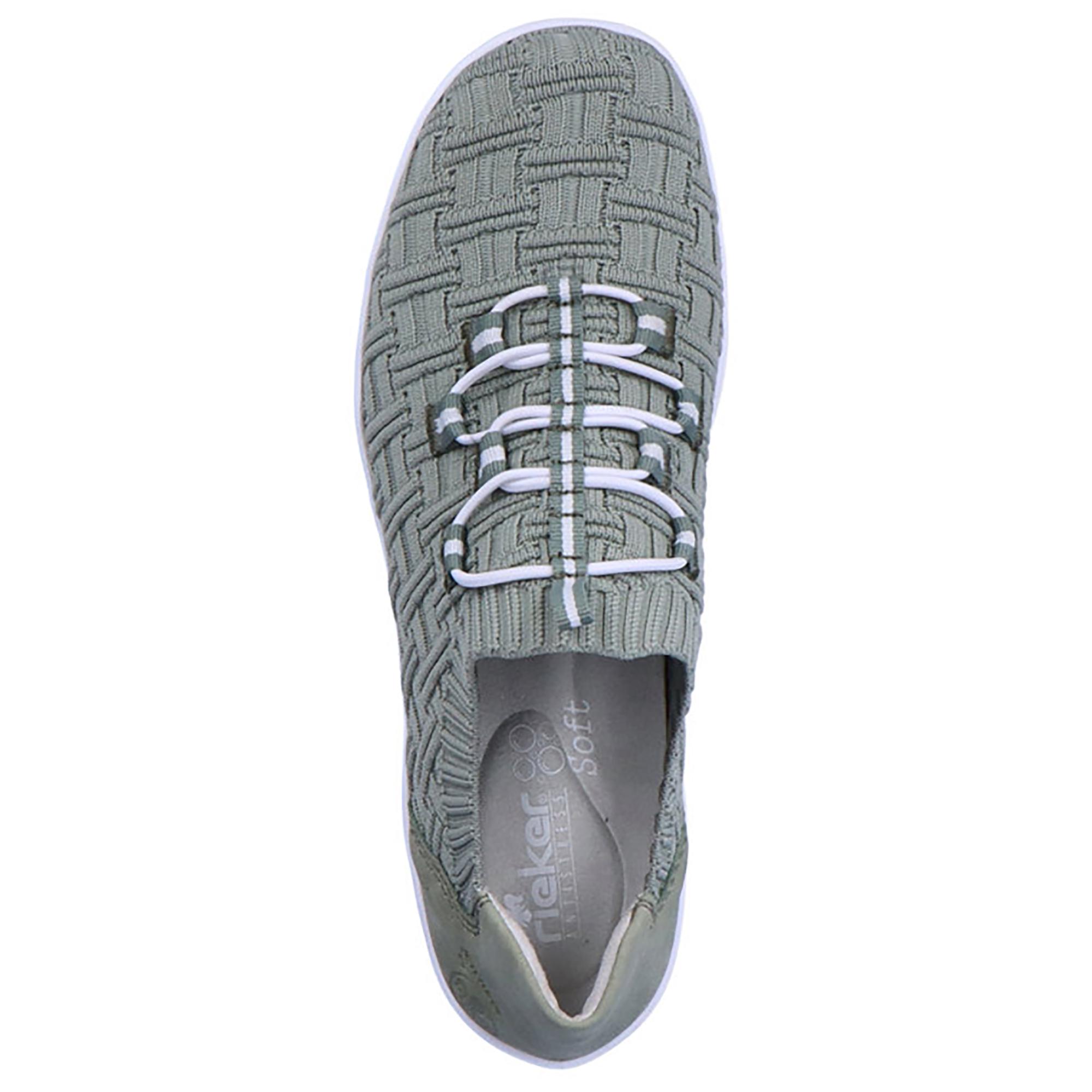 Кроссовки весенние женские Rieker р. 38 Зеленый (089313-38) - фото 6 Кроссовки весенние женские Rieker р. 38 Зеленый (089313-38) - фото 6