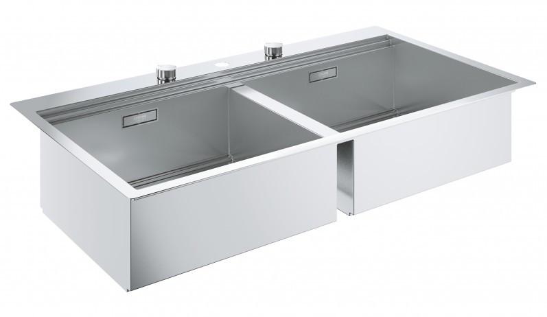 Мойка для кухни Grohe EX Sink K800 двойная 120 см (31585SD0)