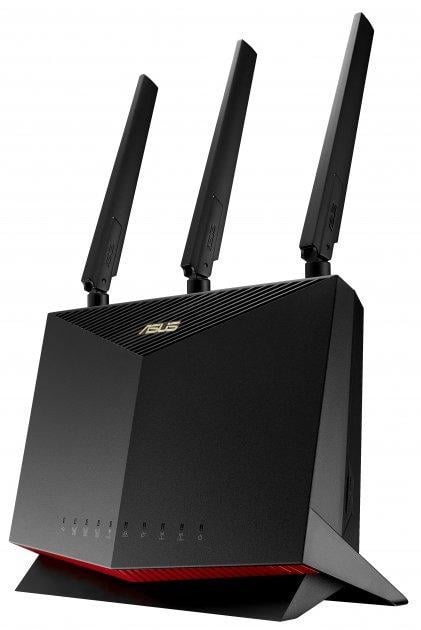 Роутер Asus 4G-AC86U Wi-Fi 2,4 GHz до 300 MB/s/5 GHz до 2533 Mb/s 4xGLan 1xGWan 1xUSB 2.0 1xNano-SIM слот 6 антенн Black