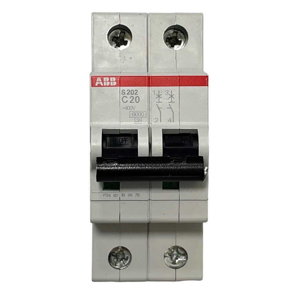 Автоматический выключатель ABB S202-C20 (2CDS252001R0204)