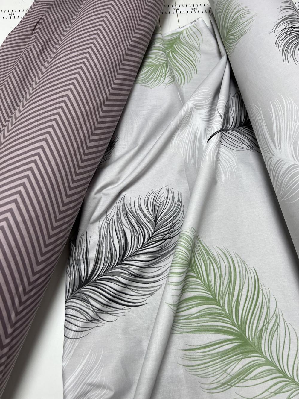 Комплект постельного белья Дыхание ранфорс евро/наволочки 70х70 см (3126) - фото 2