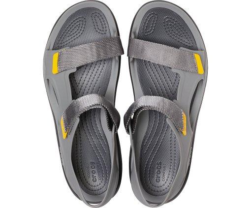 Сандалии Crocs Swiftwater Expedition Sandal Slate р. M11/44 28,5 см Grey/Black (206526) - фото 3