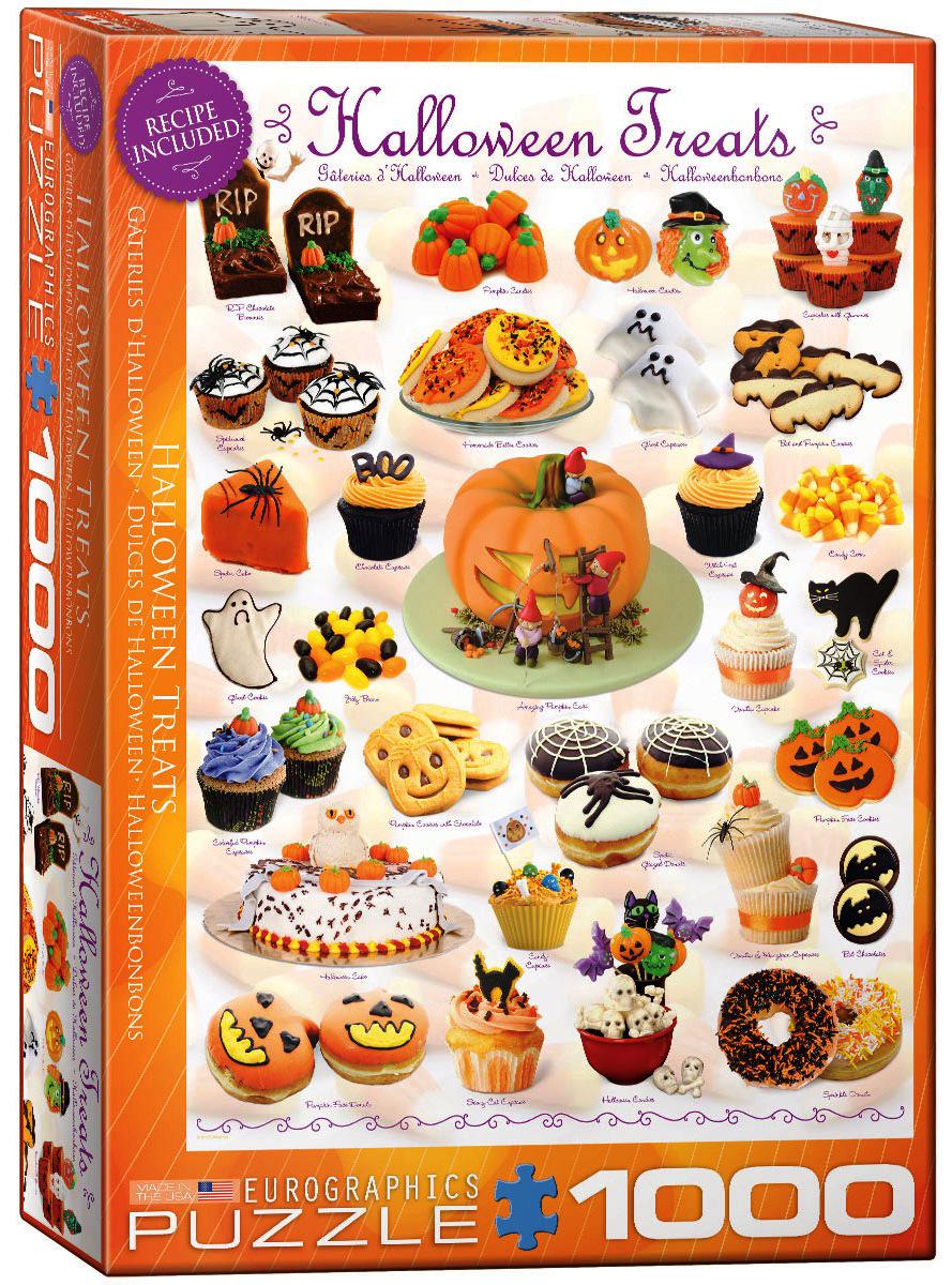 Пазлы Eurographics Угощения на Хэллоуин 1000 эл. (6000-0432)