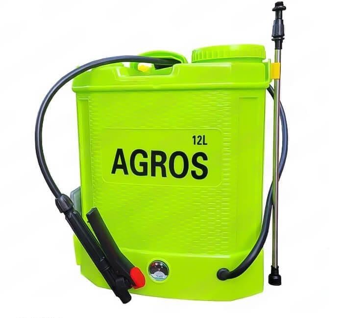 Обприскувач акумуляторний AGROS 12 л (5437)