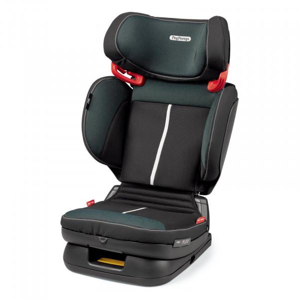 Дитяче автокрісло Peg-Perego Viaggio 2-3 Flex Forest (зелене з чорним) (IMVF000035UR64DX13)