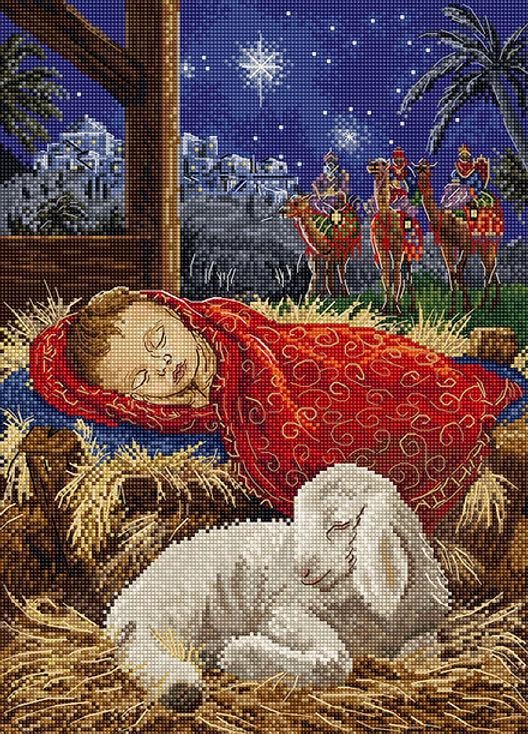 Набір для вишивання хрестиком L9952 Baby Jesus