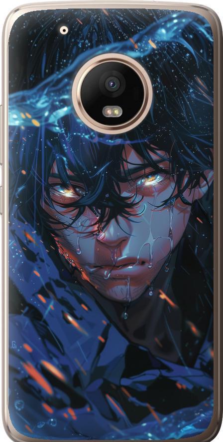 Чехол на Motorola Moto G5 PLUS Satoru Gojou (6128t-1038-42517)
