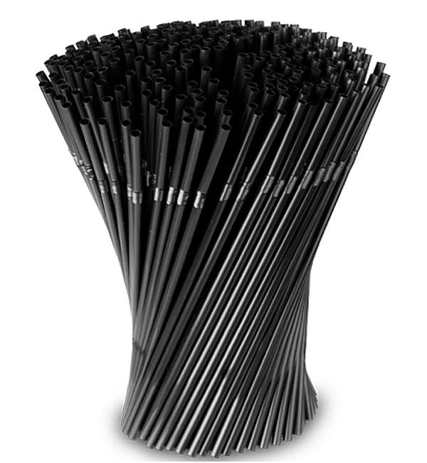 Комплект трубочок пластикових для напоїв Artistic 200 шт. 21 см Чорний (31067588) Комплект трубочок пластикових для напоїв Artistic 200 шт. 21 см Чорний (31067588)