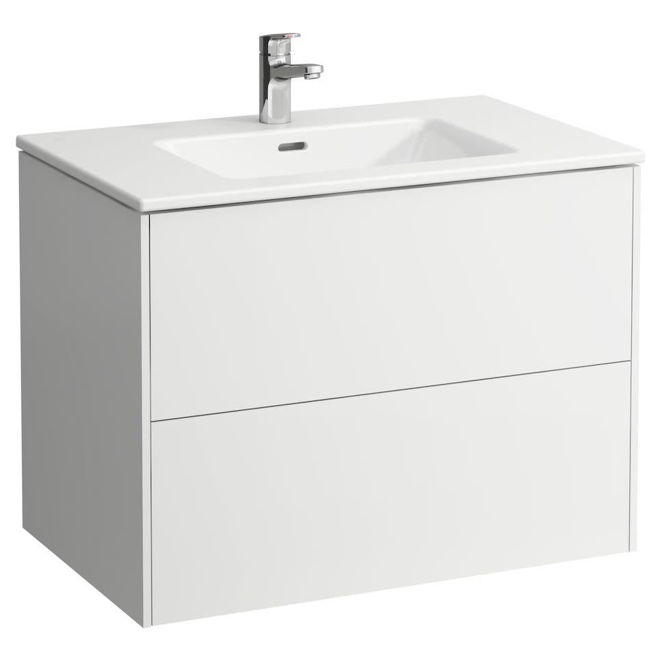 Тумба с умывальником подвесная Laufen Pro S H8649612611041 80x61x50 см Белый (113157)