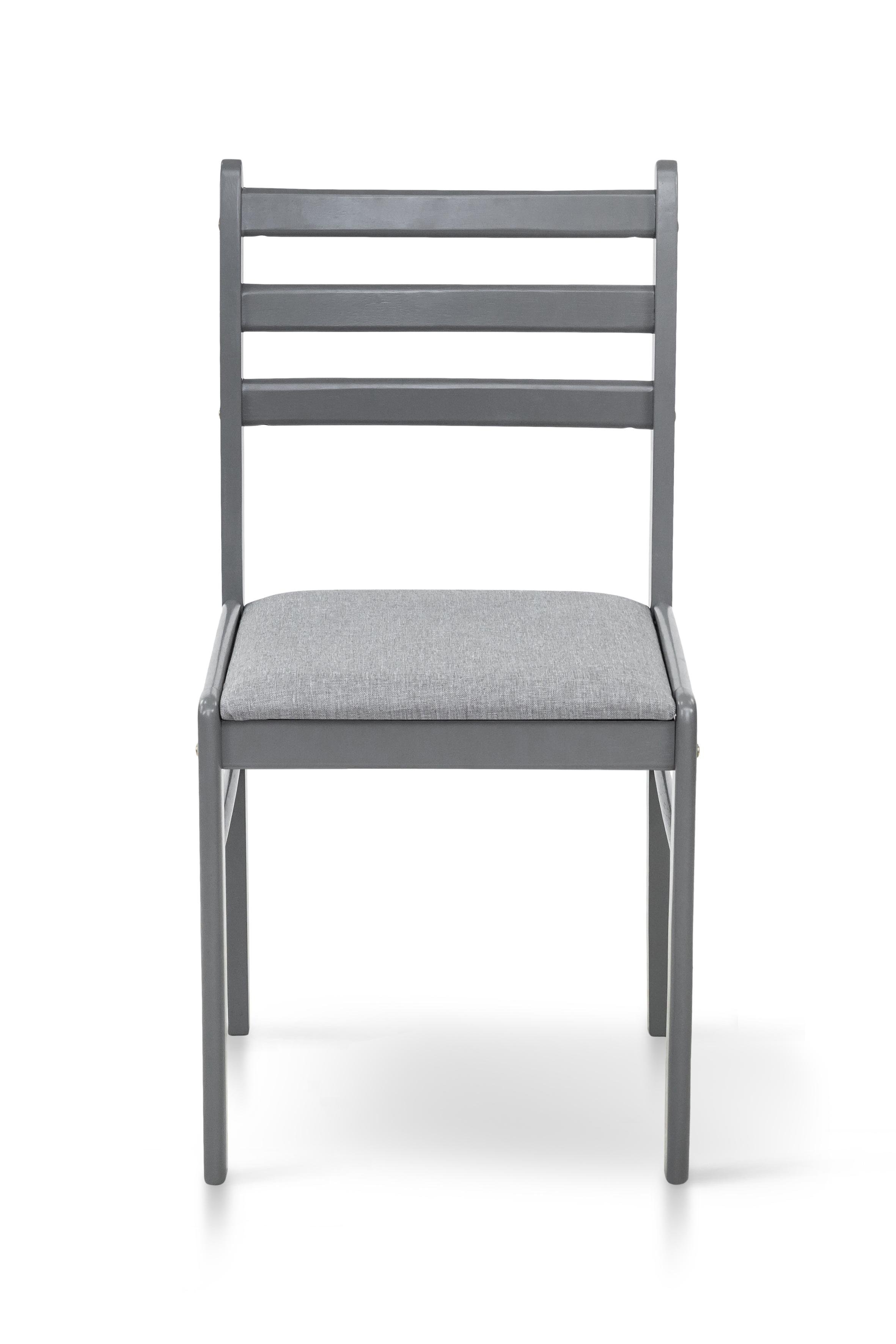 Комплект обеденный Мікс Меблі Джерси стол/4 стулья из МДФ/дерево/ткань Серый (А0056111) - фото 10 Комплект обеденный Мікс Меблі Джерси стол/4 стулья из МДФ/дерево/ткань Серый (А0056111) - фото 10