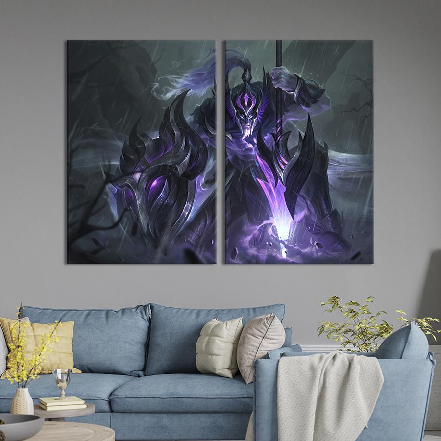 Картина на холсте Аshen knight 71x51 см (1455-2)