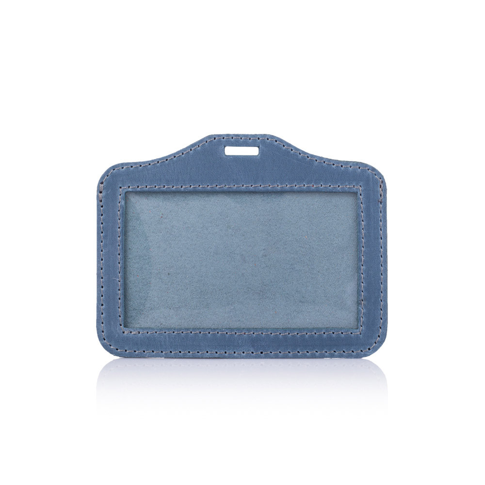 Бейдж Mobicase NC-03-A660 кожаный Голубой (14613780)