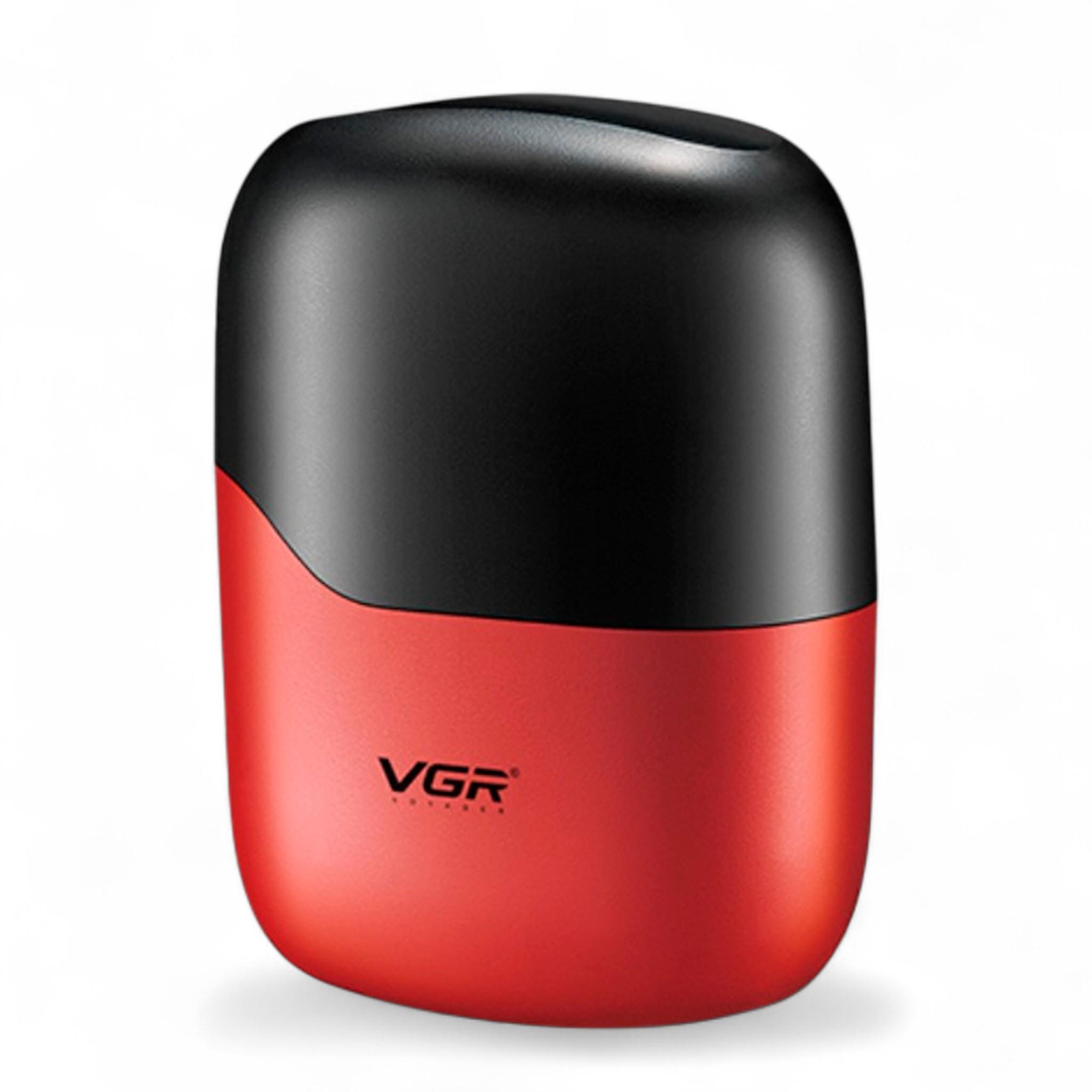 Электробритва VGR V-345 шейвер двойное лезвие IPX7 Red (E_V-345Red)
