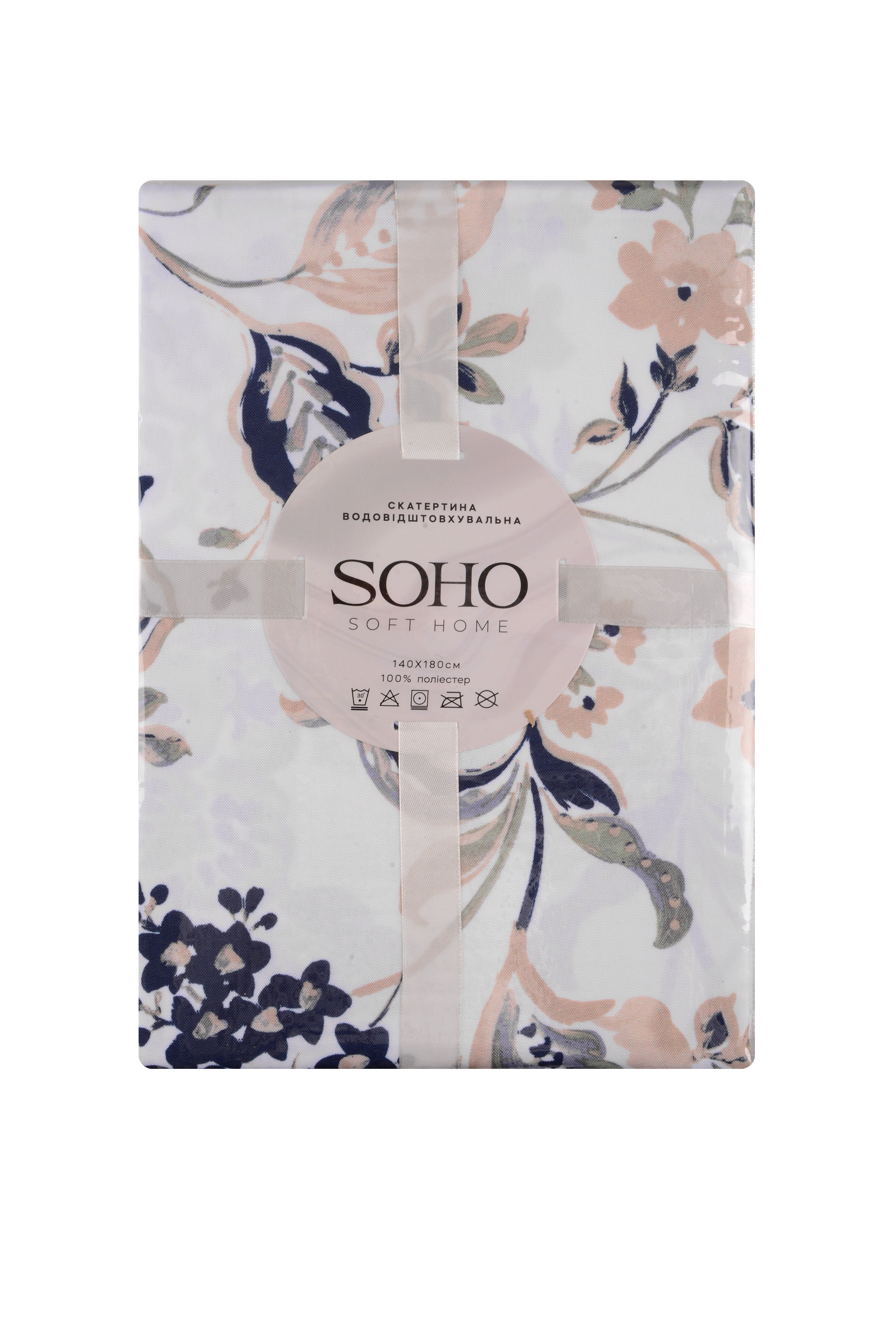 Скатерть водоотталкивающая SOHO Classic Flowers 140х180 см (04-TC-00121-1)
