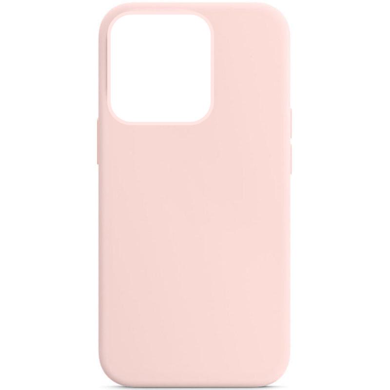 Противоударный Чехол Silicone Case Full Protective (AA) для Apple iPhone 14 Pro (6.1") Chalk Pink
