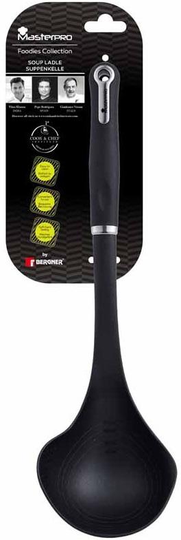 Ополоник Bergner MasterPro Foodies 35,7x10,3х7,5 см нейлон Чорний (BGMP-4585) - фото 2