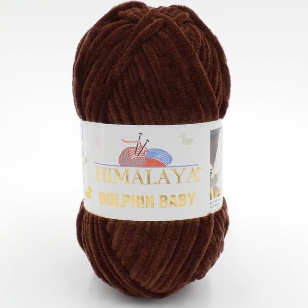 Пряжа велюровая Himalaya Dolphin Baby 80336 шоколад (3621) Пряжа велюровая Himalaya Dolphin Baby 80336 шоколад (3621)