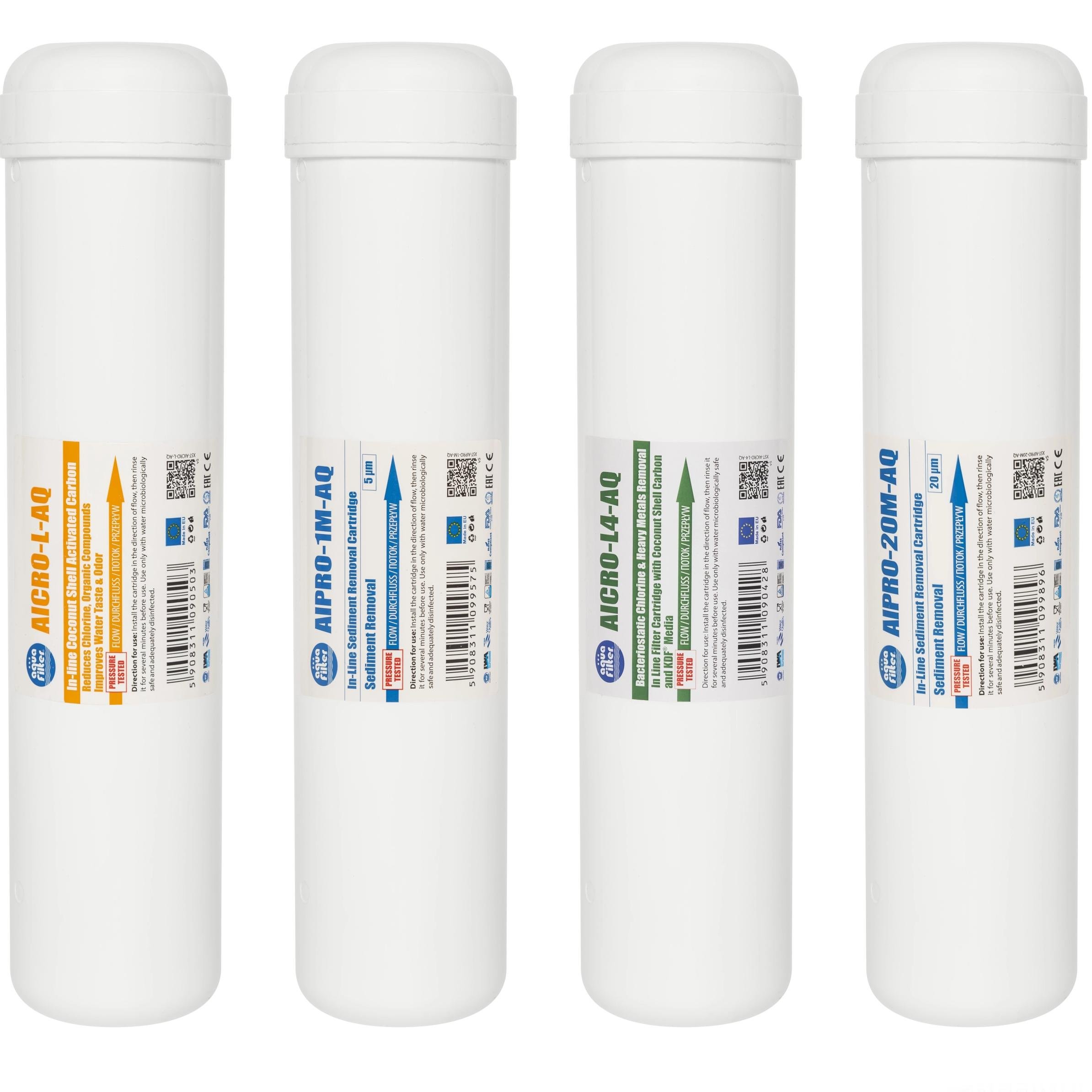 Комплект картриджей для обратного осмоса Aquafilter EXCITO-CRT (3469)