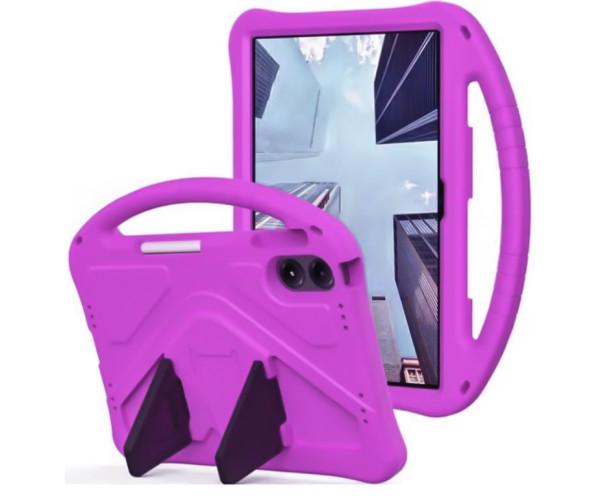Чехол-накладка Kids with Stand для Poco Pad/Redmi Pad Pro с ручкой Фиолетовый