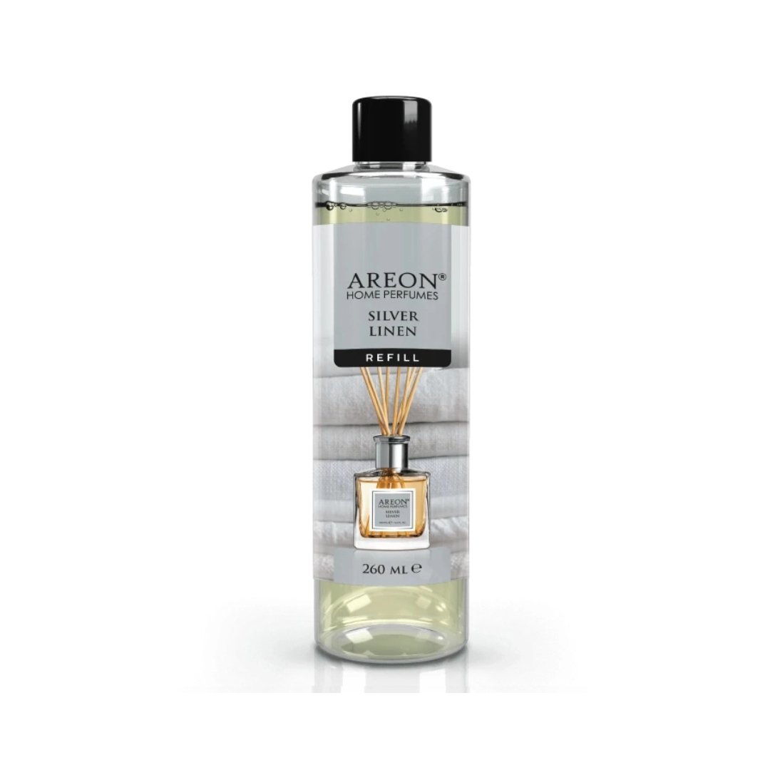 Наполнитель для аромадиффузора Areon Home Perfumes Refill Classic Silver Linen 260 мл