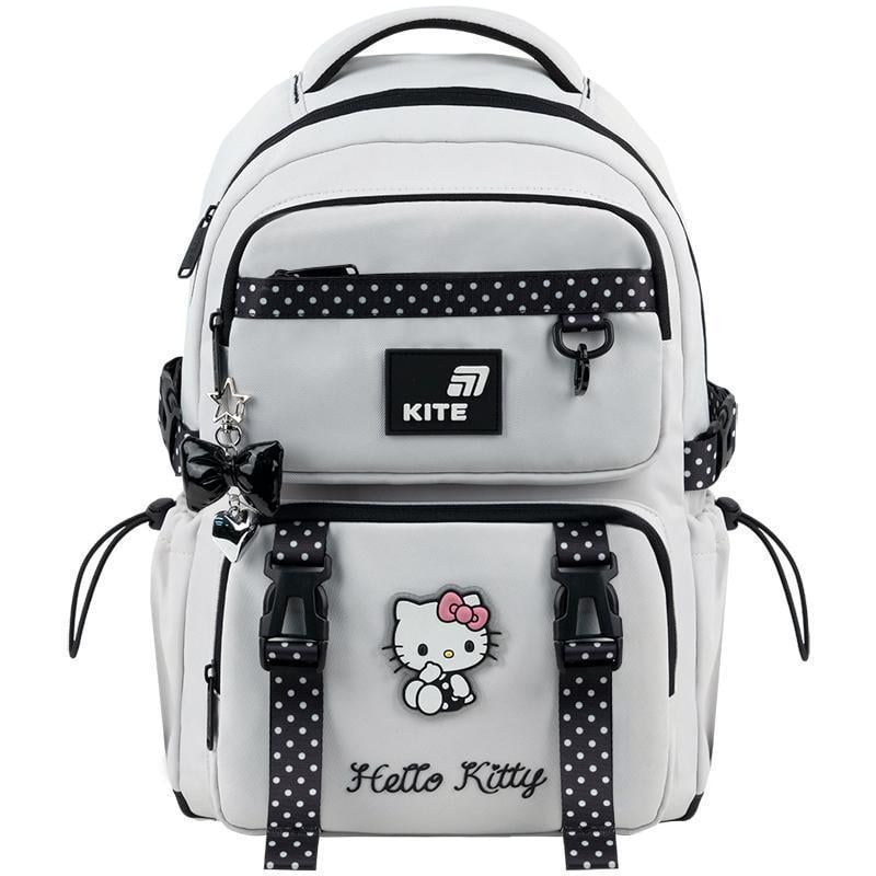 Школьный рюкзак KITE Education Hello Kitty 13 л Серый (HK26-1022M)
