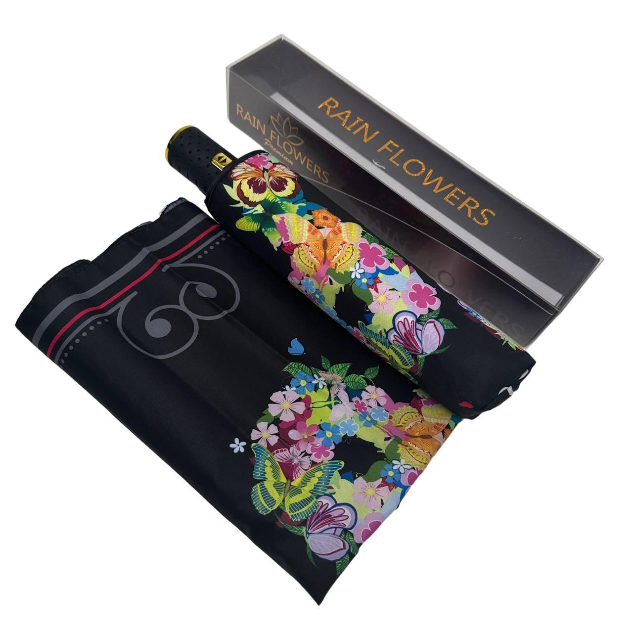 Зонт женский автомат Rain Зодиак Flower Лев Leo в подарочной упаковке с платком (01040-12) - фото 3 Зонт женский автомат Rain Зодиак Flower Лев Leo в подарочной упаковке с платком (01040-12) - фото 3