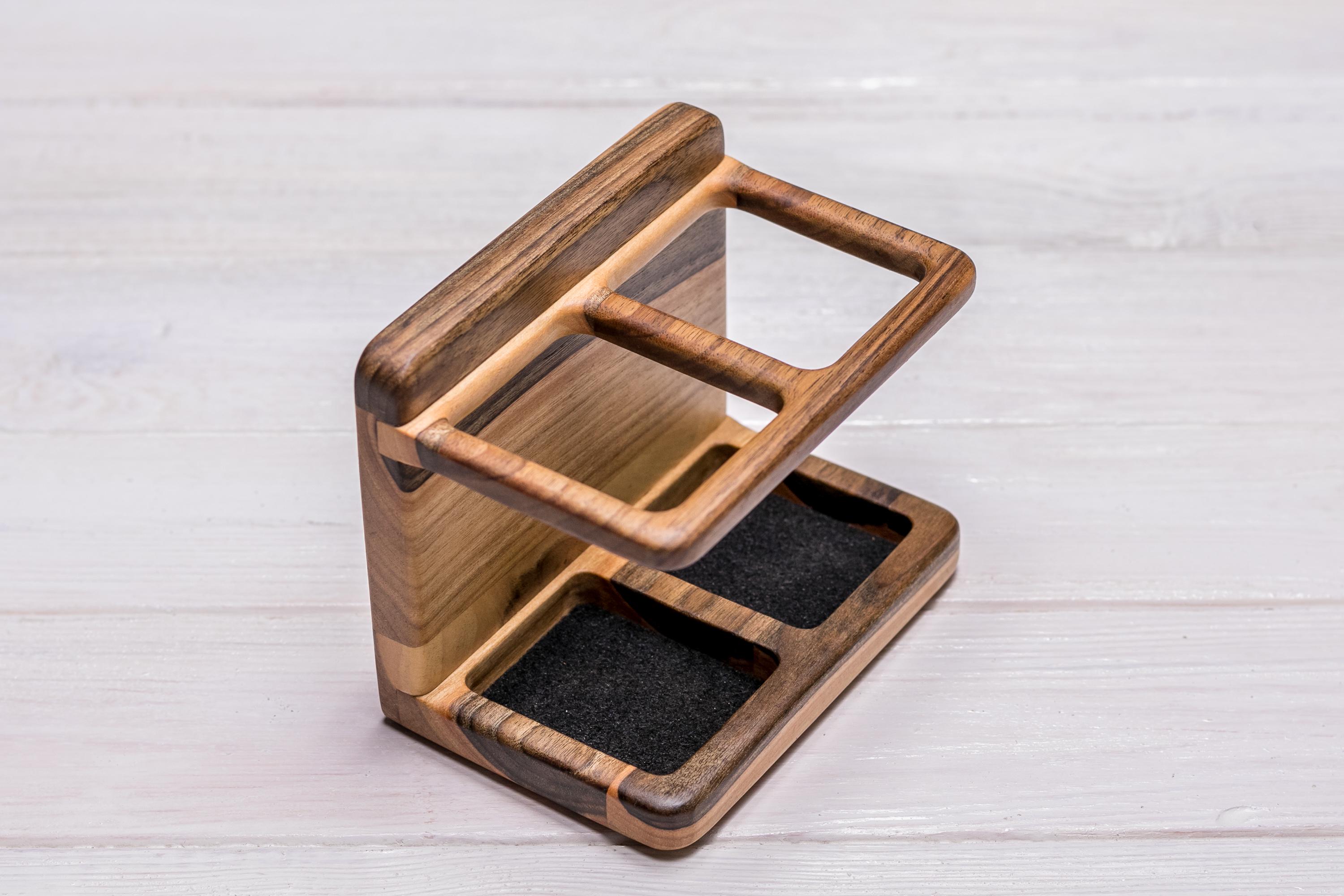 Органайзер-подставка EcoWalnut настольная женская для косметики Make-up (EW-28.1)