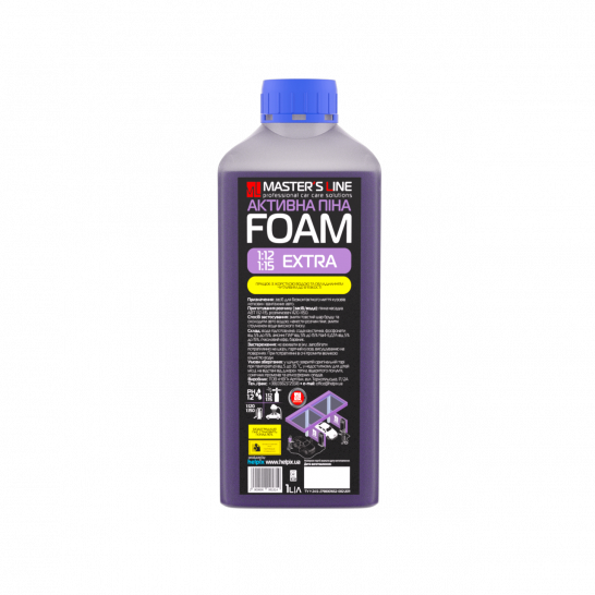 Активная пена Master's Line Extra 1:12 1 л