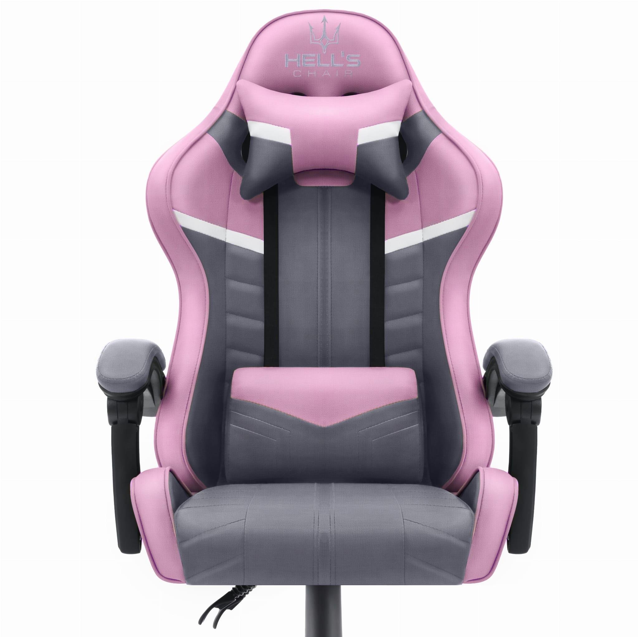 Компьютерное кресло Hell's Chair HC-1004 Pink/Grey - фото 3