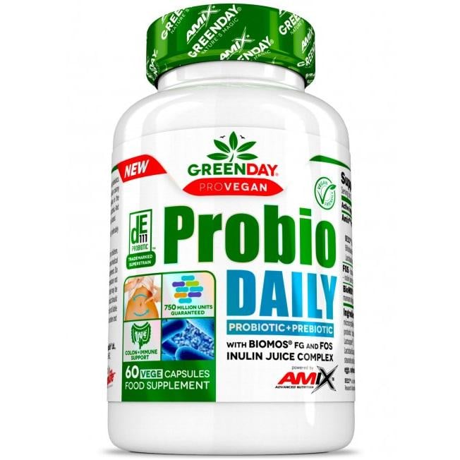 Ензими для спорту Amix Nutrition GreenDay ProVegan Probio Daily 60 Veg Caps