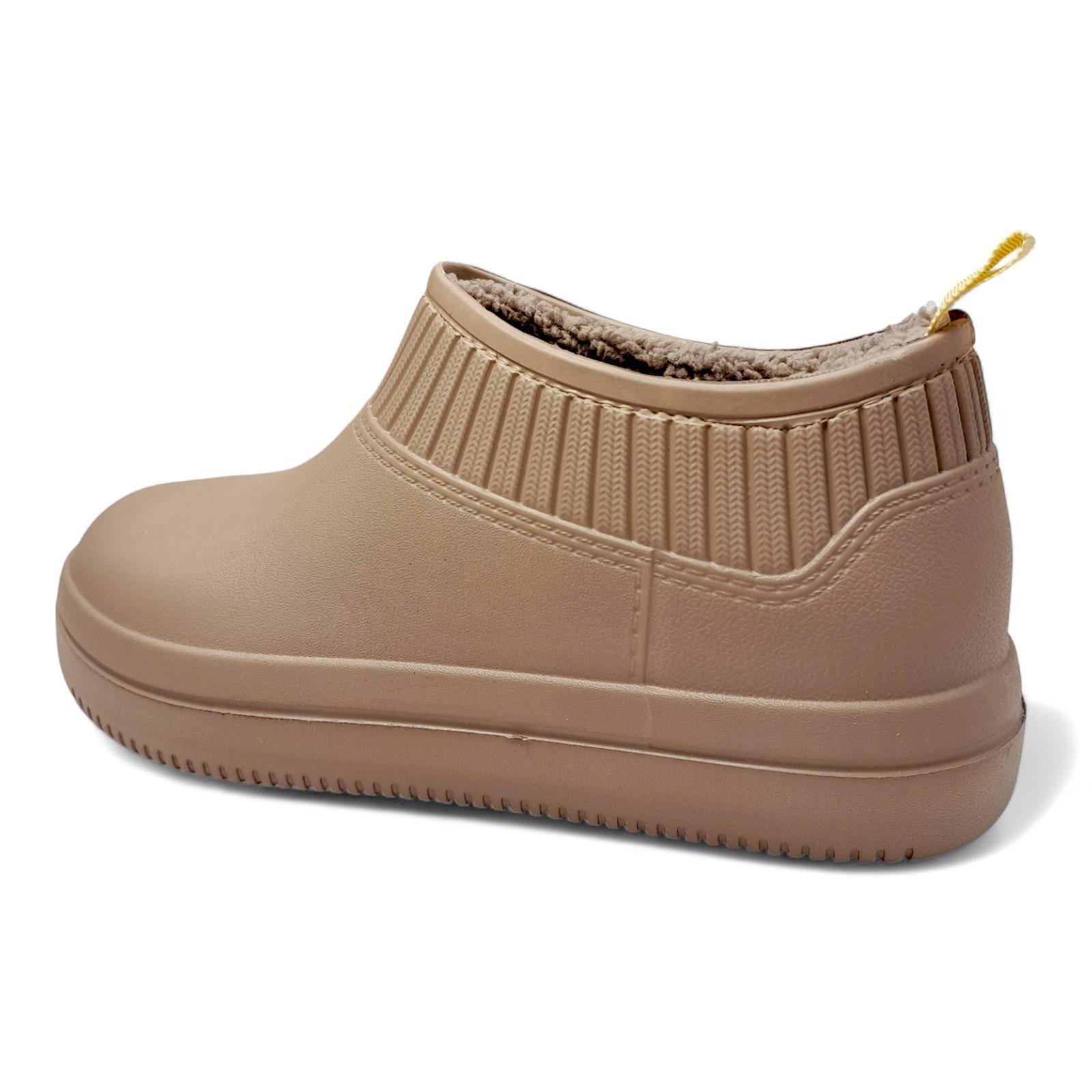 Галоши женские зимние Krok р. 39 25 см Бежевый (2807744112) - фото 4