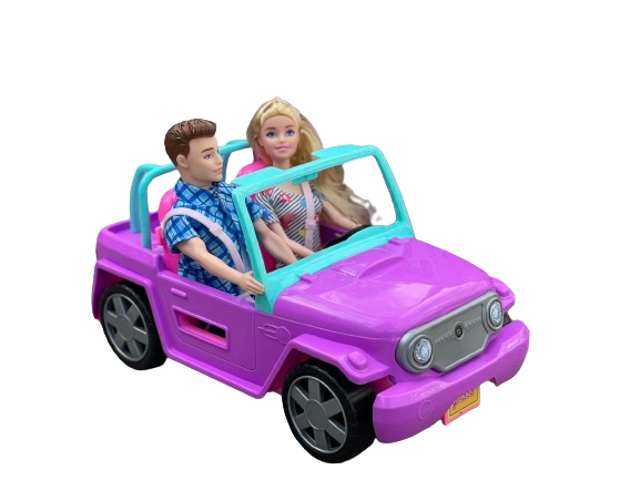 Машина кабриолет с куклой Барби 30 см