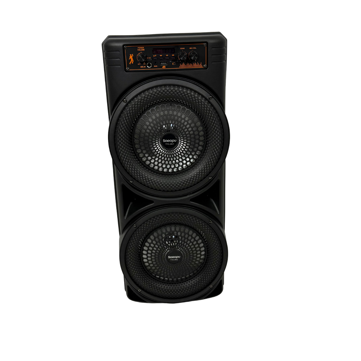 Портативная колонка Bluetooth караоке с микрофоном и LED-подсветкой (TTD-2807)