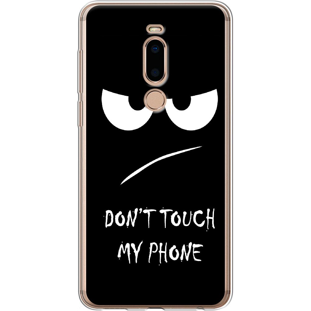 Чохол Boxface Meizu M8 Don't Touch my Phone Прозорий силікон (35852-up535-35852)