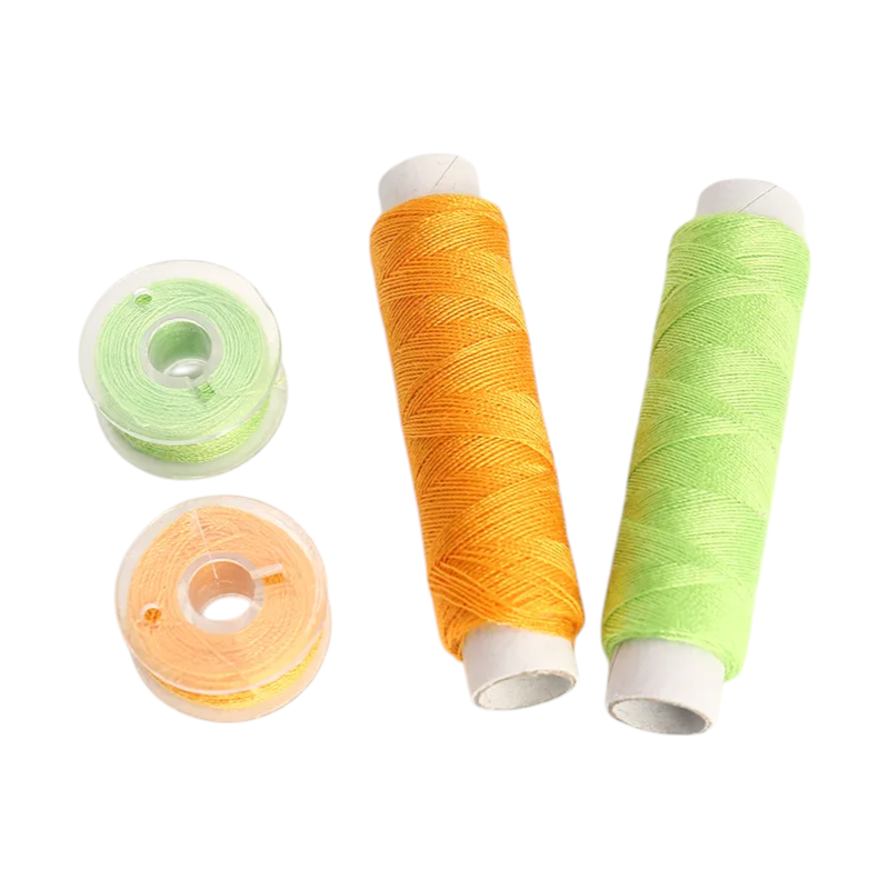 Набор ниток в пластиковом контейнере Разноцветный - фото 4