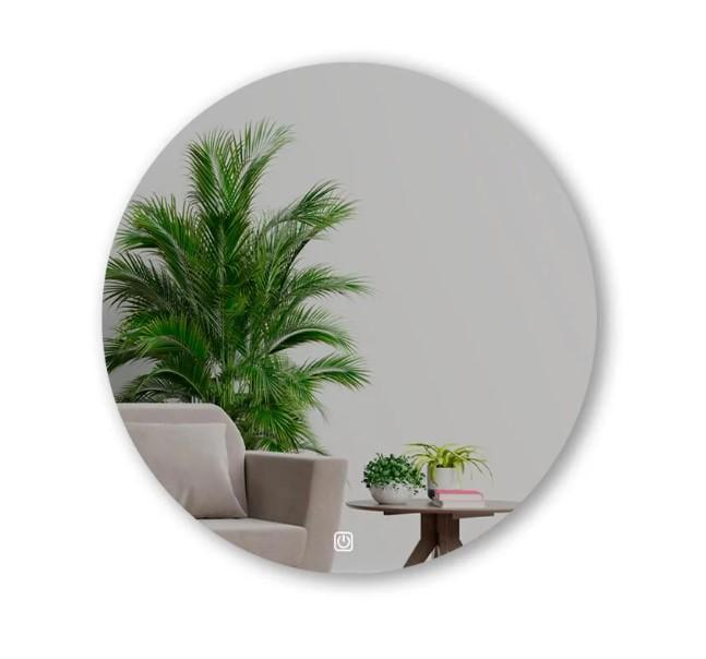 Зеркало сенсорное Adeo LED с облегченным корпусом 600x600 мм (12788369)