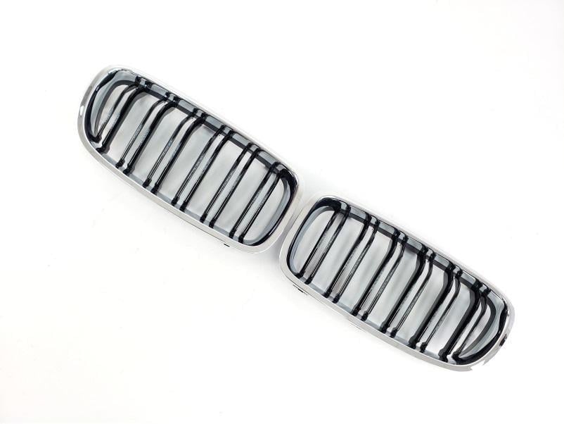 Ноздры GBT для BMW 3 M-Look F-30/31/34 2012-2019 гг. пластик Черный (27669247)