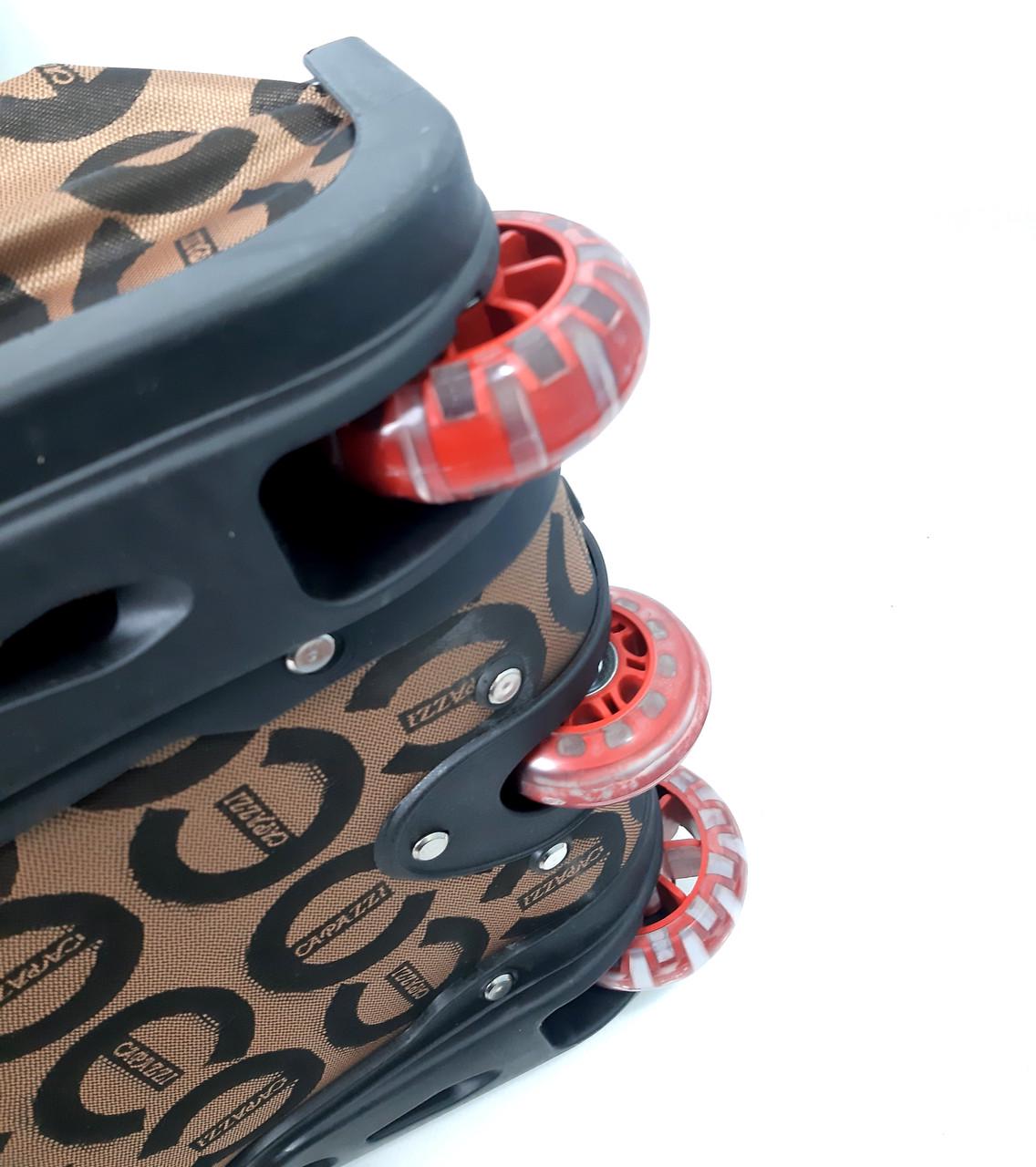 Сумка на колесах 60х32х36 см 65 л Коричневый (1505-1) - фото 6 Сумка на колесах 60х32х36 см 65 л Коричневый (1505-1) - фото 6